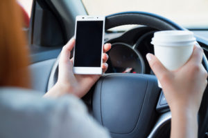 distracted driving accident claim